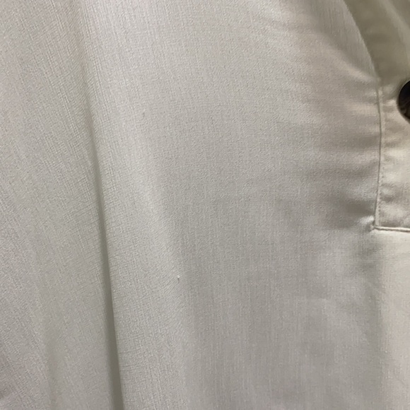 5 for $25 Jacqueline de young tunic top white - Picture 5 of 7